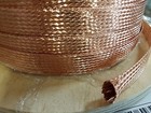 500 Feet 3 4  Braided Ground Strap Grounding Bare Copper Flat Braid Made In Usa