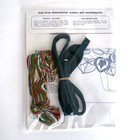 Vintage 1980 Craftways Needlepunch Embroidery Kit  1871 Cyclamen