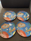 Vintage 90s Zak Designs Looney Tunes Set Of 4 Plates And Bowl Sets 1 Cup Duck
