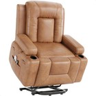 Power Lift Recliner Chair 350lb W heat   Massage For Elderly   Mobility Impaired