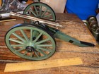 Vintage Polished Bronze Working Black Powder Signal Cannon 8 1 4  Barrel 16 long
