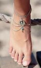  Fashion Woman s Boho Silver Sandal Beach Anklet Foot Jewelry Ankle Bracelet