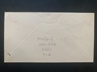1951 Uss Mccord Dd-534 Naval Cover Re-established Fdc  9-4
