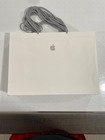 Lot Of 10 - Genuine Apple Store Logo White Retail Bags - 15 5  X 11 5  X 3 5 