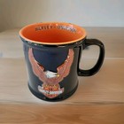 Vintage Harley Davidson Coffee Mug 3d Eagle Raised Logo 2002 16oz