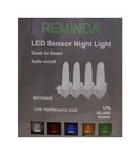 4 Pack Night Light Lamp With Dusk To Dawn Sensor  Plug In  Blue Led Night Light