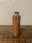 2 Antique Salt-glazed Stoneware Gin Bottles C 1800   s 