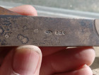Antique Sterling Silver Cigar Cutter With English Silver Hallmarks