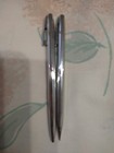 Sheaffer Lustrous Chrome Ball Point Pen   0 9mm Pencil Usa Made