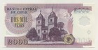 Chile 2000 Pesos 2004 Pick 160 a Unc Uncirculated Banknote Polymer