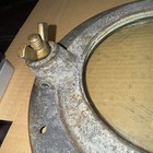 Rare Antique 11    Wc Wilcox Crittenden Galvanized Steel Ship Maritime Porthole