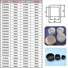 Round Silicone Rubber Chair Table Feet Pipe Tubing End Cover Caps Id 32 5 78 5mm