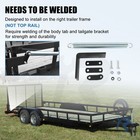 Right Side Trailer Tail Gate Spring Lift Assist Kit For Most Utility  Tailgates