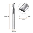 Oval Hole Punch 3x10mm Leather Hollow Cutter Oblong Punch Die For Strap Belt