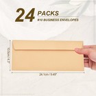 24 Pack Brown  10 Business Envelopes  Letter Size Envelopes