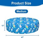 Foldable Round Dog Swimming Pool Cover  For 32   63    48    Collapsible Outdoor Tub