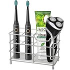 Urbanstrive 304 Stainless Steel Bathroom Toothbrush Holder Toothpaste Holder Sta
