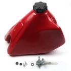 For Honda Xr200r 1985-2002 Plastic Fuel Tank   Gas Cap Red