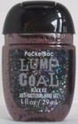Bath   Body Works Pocketbac Hand Gel Lot Set Of 5 Lump Of Coal Black Ice
