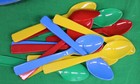 Original Lot Vintage Gothamware Plastic Plates  Bowls  Cups  Saucers  Tumblers