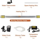 24 Inch Acrylic Bender 800w Hot Pvc Plastic Bending Machine For Light Box Sign