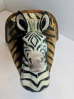 Zebra Wall Sculpture Africa Safari Animal Decor Nice 