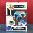 Taron Egerton Signed Funko Pop Elton John 63 Fye Exclusive Jsa Coa W  Protector