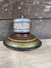 Vintage Duquesne Silver Top Beer Advertising Spinning Toy Top Pittsburgh Pa Rare