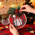 Ecoofor 8 Pack Diy Christmas Ornaments Craft Kit  Christmas Ornaments Kits With