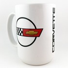 Large Custom 1983-1996 Chevrolet C4 Corvette Coffee Mug Emblem Logo Design
