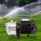 1 6hp Portable Shallow Well Pump Draining Irrigation Pump Lawn Water Pump 1 2kw