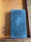 Japanese Vintage Calligraphy Tool Set Box Wooden Brush Case Antique