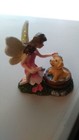 4 Fairy Garden Miniature Figurines  Fairy  Unicorn  Dog  422 