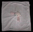 Kids Preferred Pink White Bear Security Blanket Baby Lovey Flowers 2017 Plush