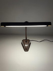 Antique Art Deco Gooseneck Cast Iron Industrial Table Desk Fluorescent Lamp