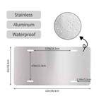 Vintage Toyota 4 Runner Logo On An Metal Aluminum Vanity License Plate Tag New