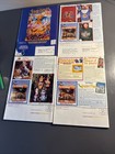 Vintage The Disney Catalogs 1997-1998 Beauty And The Beast  Goofy pooh Lot Of 4