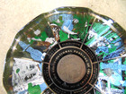  2  - Vintage Silver Dollar City Souvenirs  Wall Plate   Glass Bowl    Nice