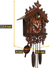 Traditional Black Forest Cuckoo Clock  Newly Wood Coo Coo Clock Decorative Wall