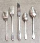 5-pc  Grille Place Setting Adoration Silverplate 1847 Rogers Bros  International