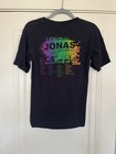 Y2k 2008 Jonas Brothers Burning Up Tour Shirt Womens Size S Black  see Descrip 