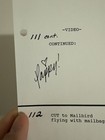 Pappyland Tv Show Script Page Signed Autographed Michael Cariglio Pappy Drewitt