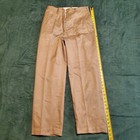 Vintage 1950s-60s Early Vietnam War Us Army Cotton Twill Trousers Pants