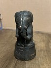Ac Williams Cast Iron Circus Elephant - Penny Still Cent Bank Vintage Antique 4 