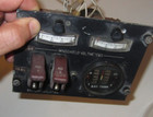 Cockpit Panel With Switches Gauge And Windshield Volt Meters