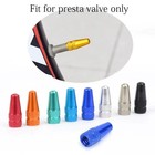 4pcs Aluminum Alloy Presta Valve Caps     Dustproof Covers For Mtb road Bikes