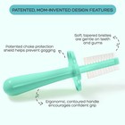 Double Sided Toothbrush  First Toothbrush For Baby   Toddler  1 Pack  Mint