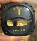 Vintage Aircraft Turn And Slip Indicator 
