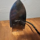 Vintage Singer Model T Iron Works Well Excellent Condition Of Chrome And Wood