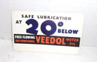 Vintage Advertising Ink Blotter Veedol Motor Oil  Approx  6  X 3 5 